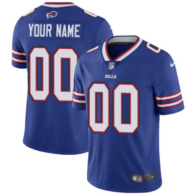 Nike Buffalo Bills Customized Royal Blue Team Color Stitched Vapor Untouchable Limited Youth NFL Jersey